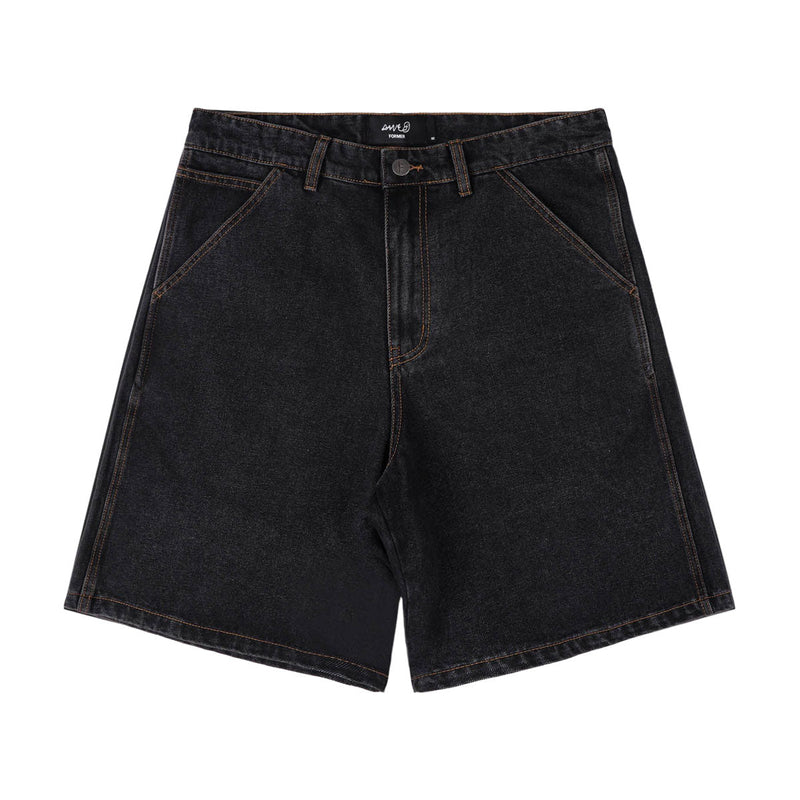 Former Reynolds 21 Denim Walk Shorts - Washed Black