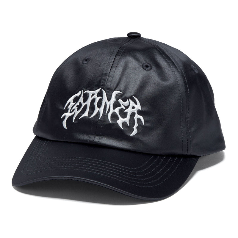 Former Puncture Satin Hat - Black