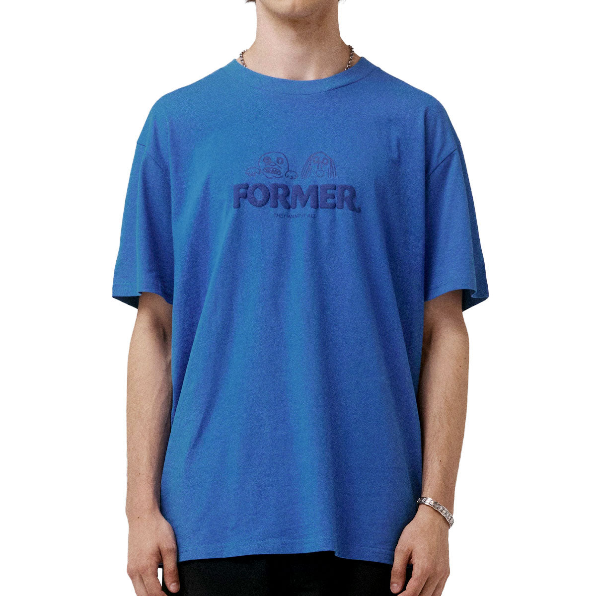 Former Want It All T-Shirt - Cobalt image 3