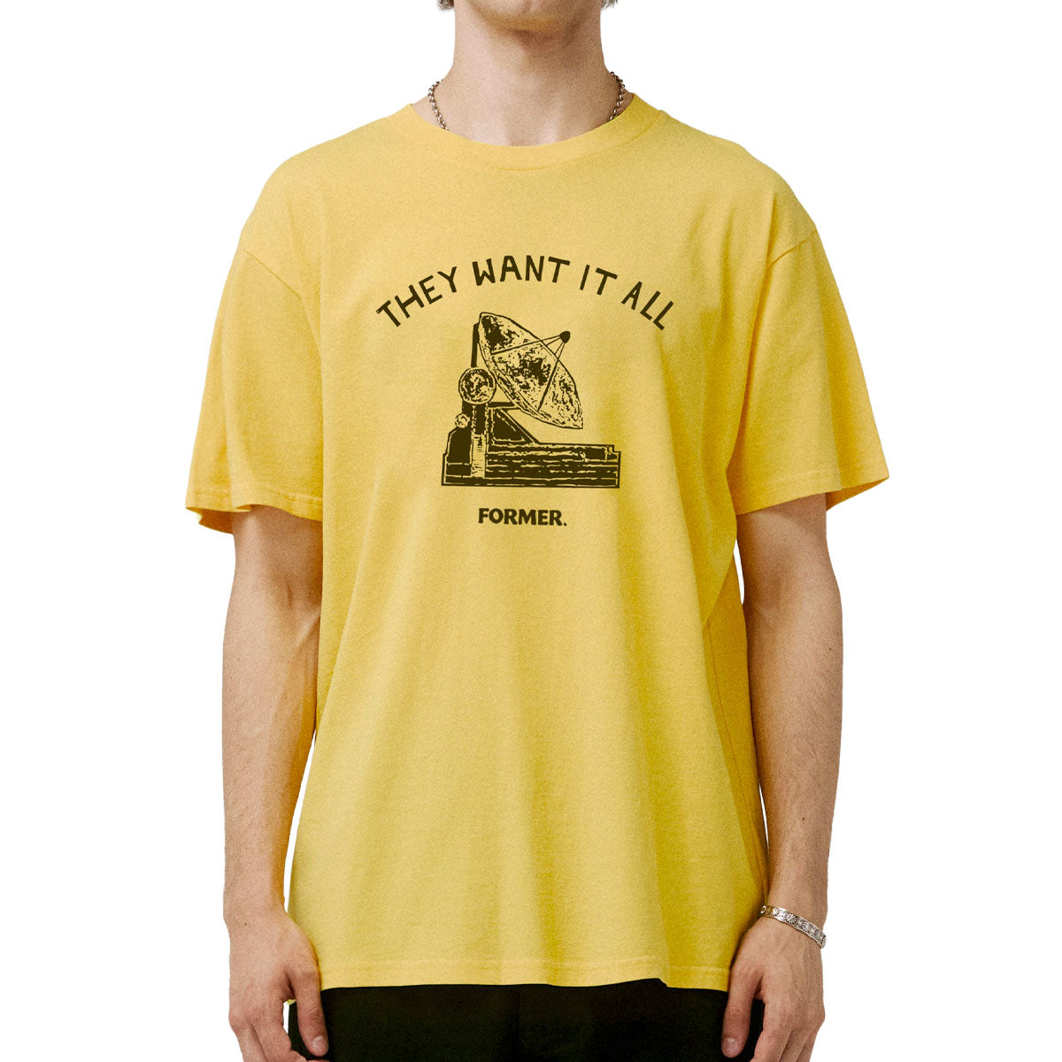 Former Satelite T-Shirt - Saffron image 3