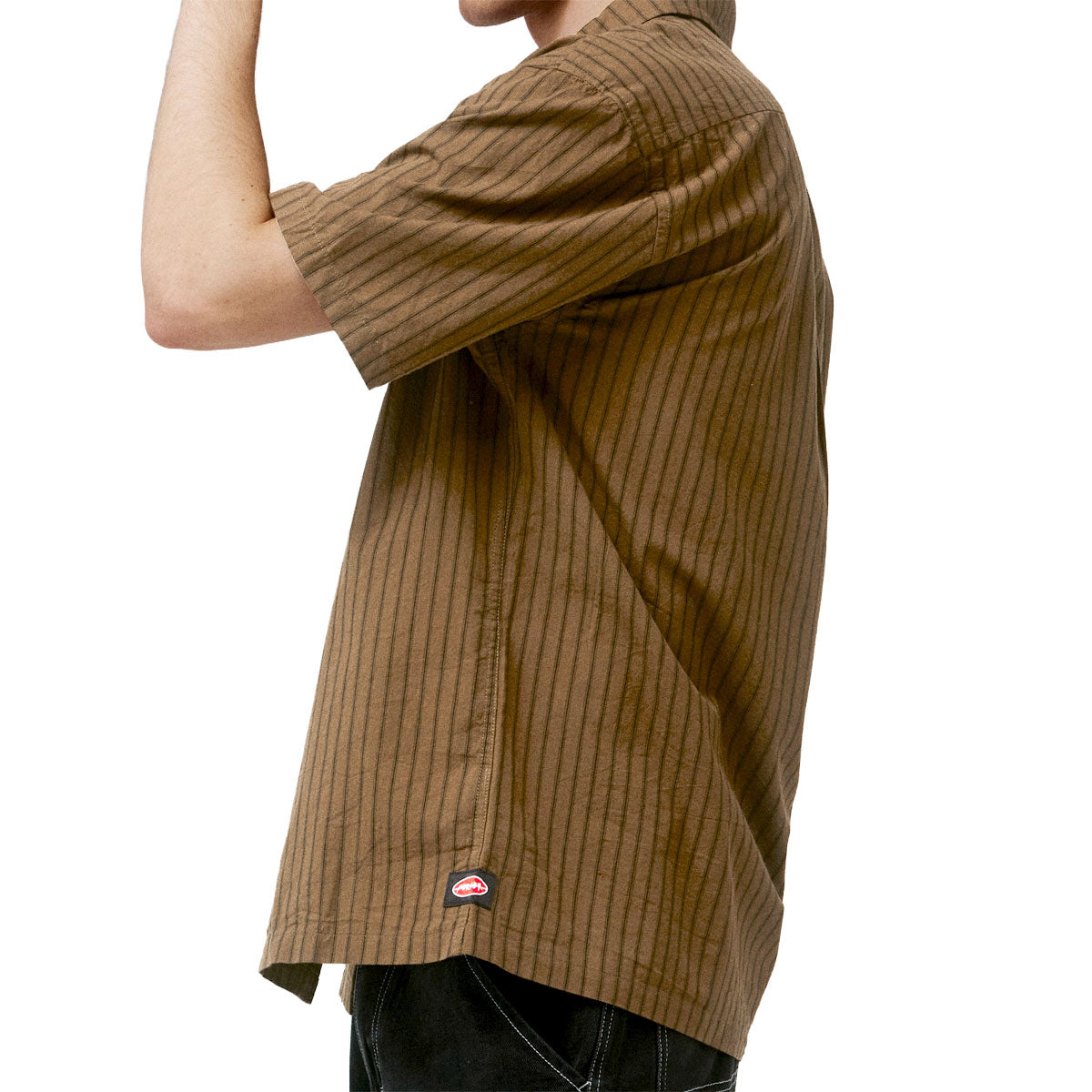 Former Reynolds Stripe Shirt - Bark image 3