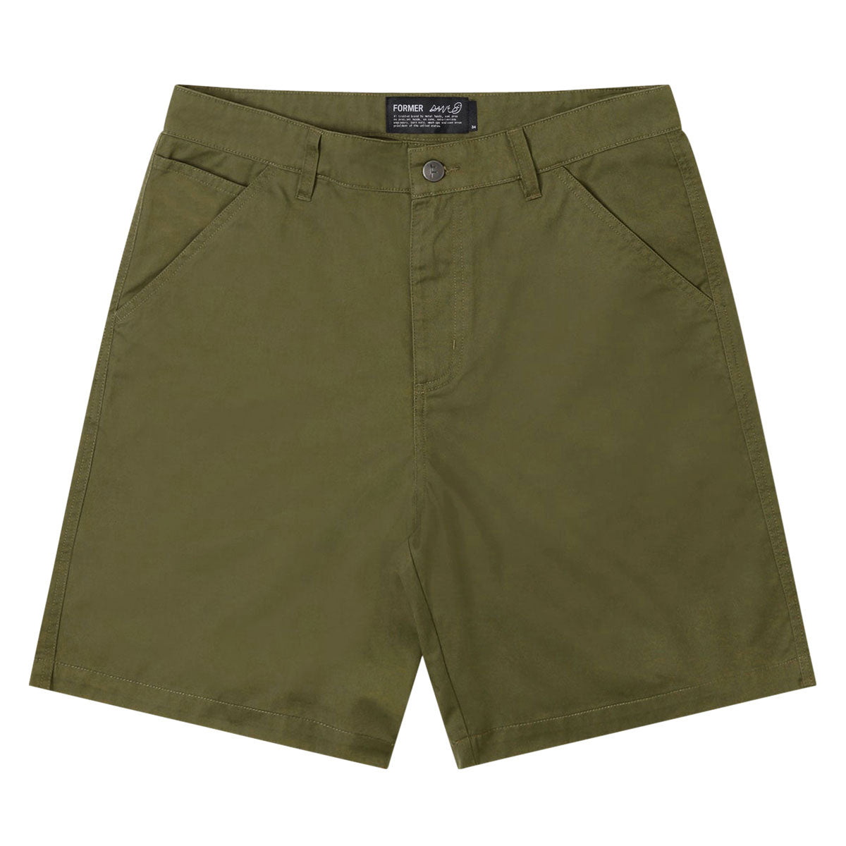 Former Reynolds 21 Walk Shorts - Deep Olive image 1