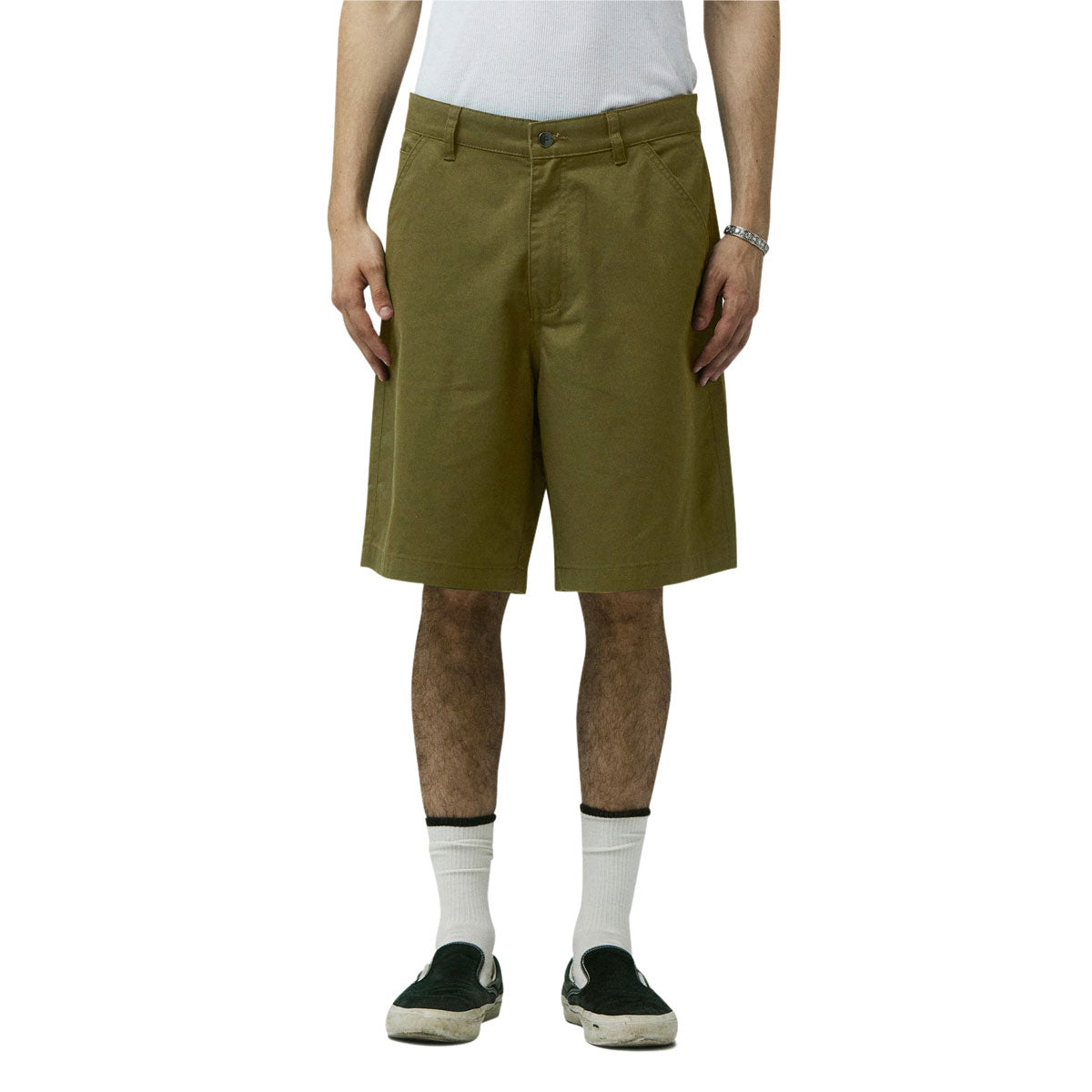 Former Reynolds 21 Walk Shorts - Deep Olive image 3