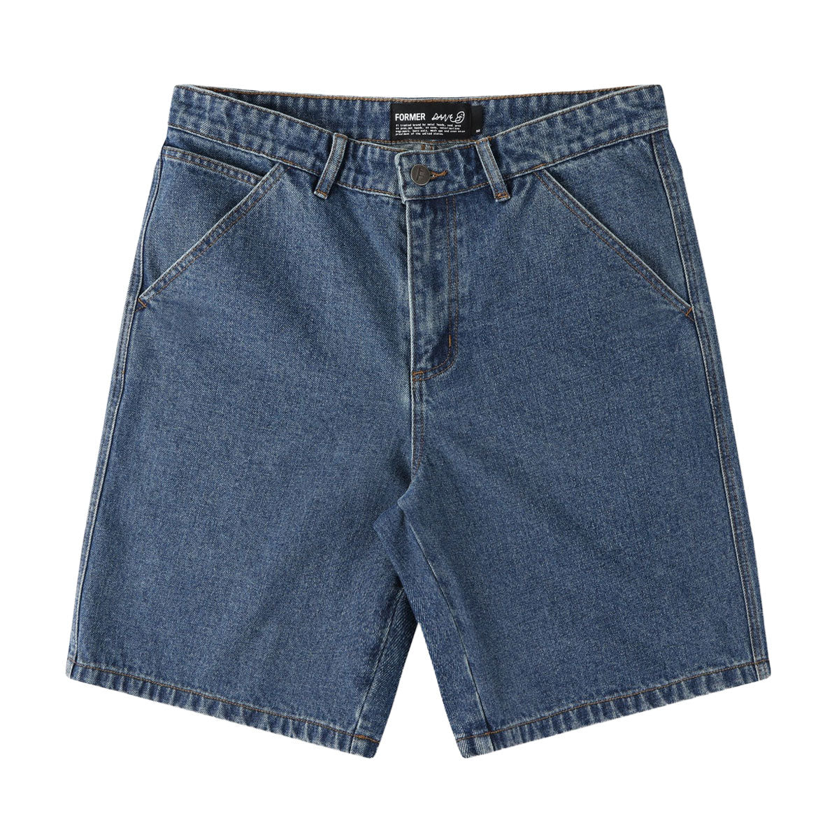 Former Reynolds Flatline Denim Shorts - Dark Blue image 1