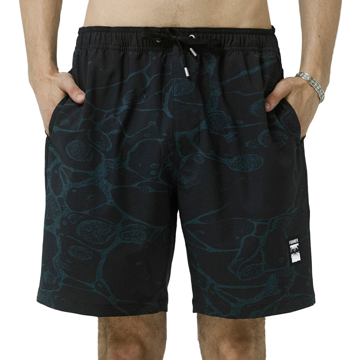 Former Global Mind Swans 18 Boardshorts - Black image 3