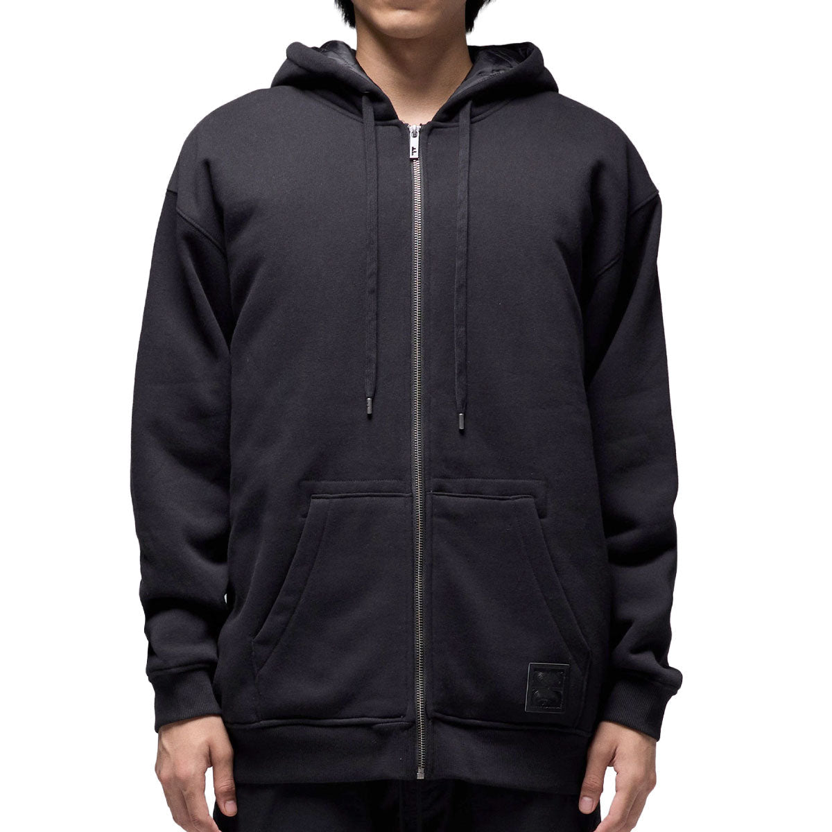 Former Crux Lined Zip Hoodie - Black image 1