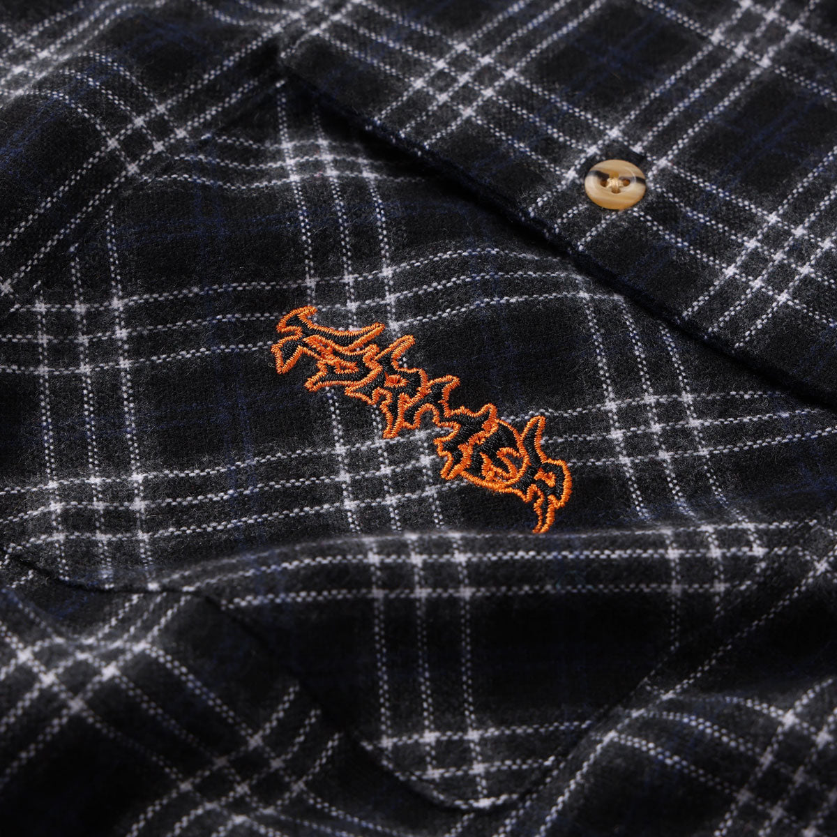 Former Vivian Flannel Long Sleeve Shirt - Black image 4