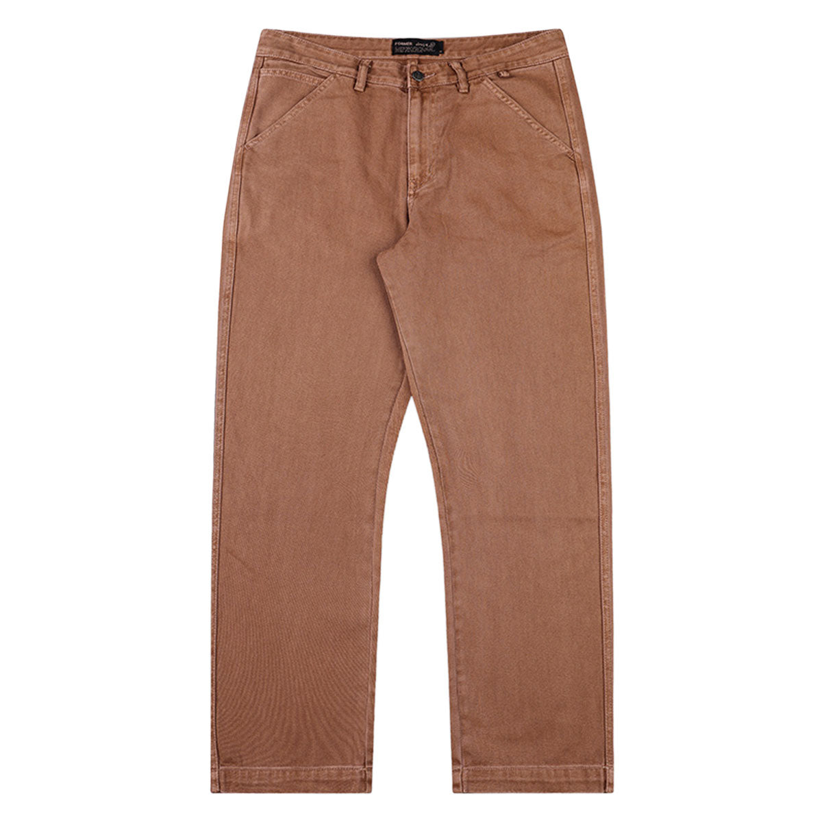 Former Reynolds Overdye Denim Jeans - Washed Brown image 1