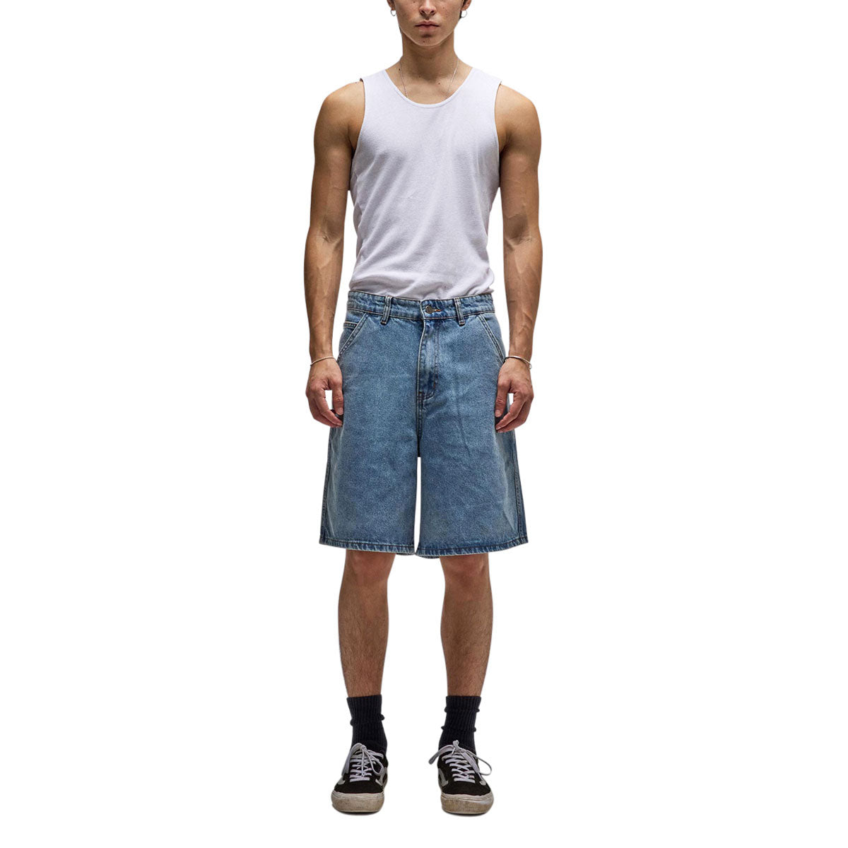 Former Reynolds 21 Denim Walk Shorts - Mid Blue image 5