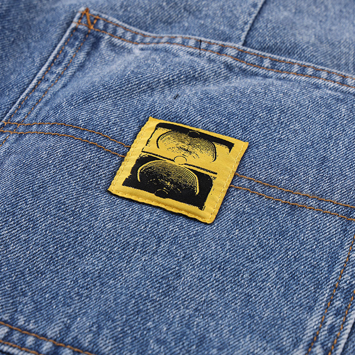 Former Reynolds 21 Slack Denim Walk Shorts - Washed Blue image 3