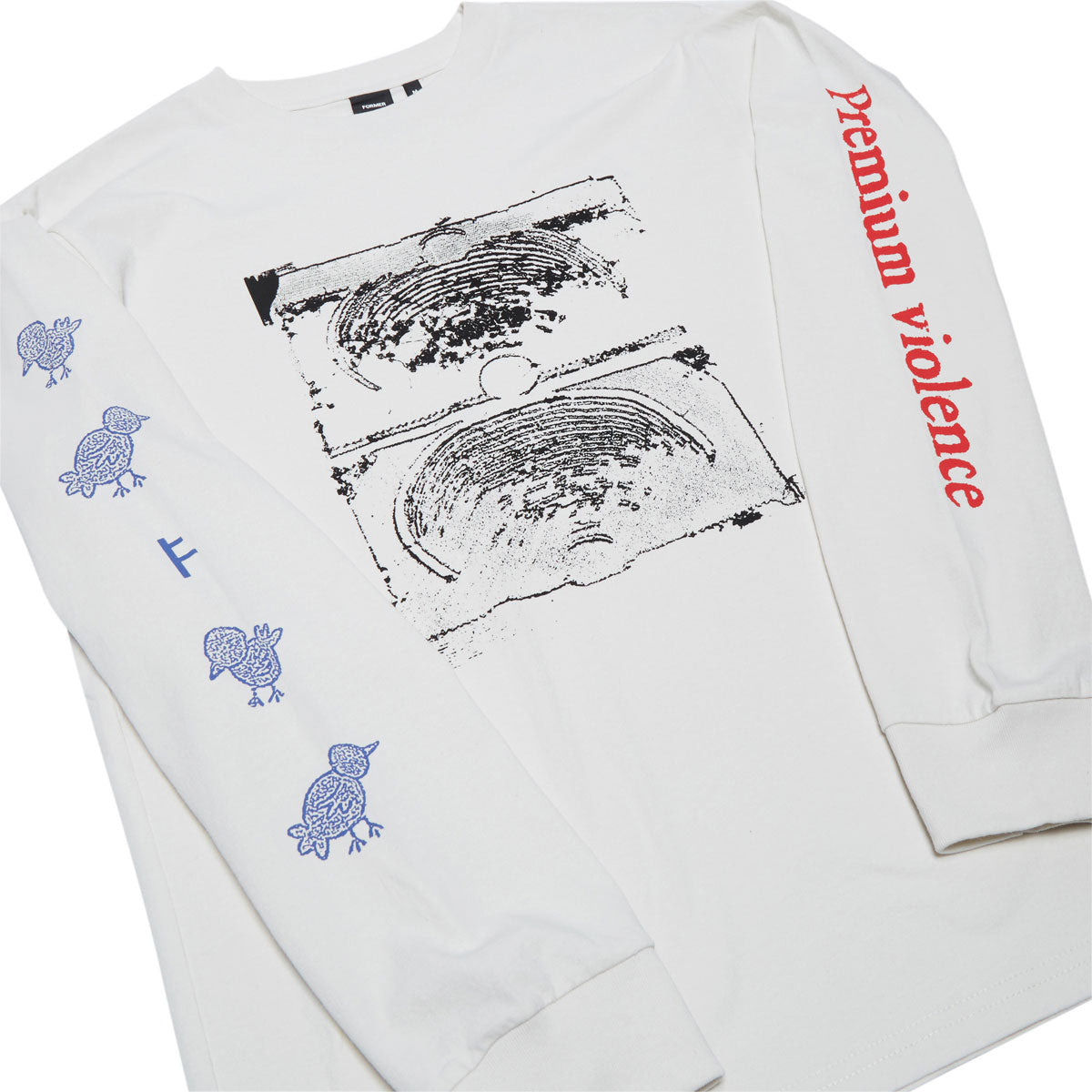 Former PV Long Sleeve T-Shirt - Bone image 2