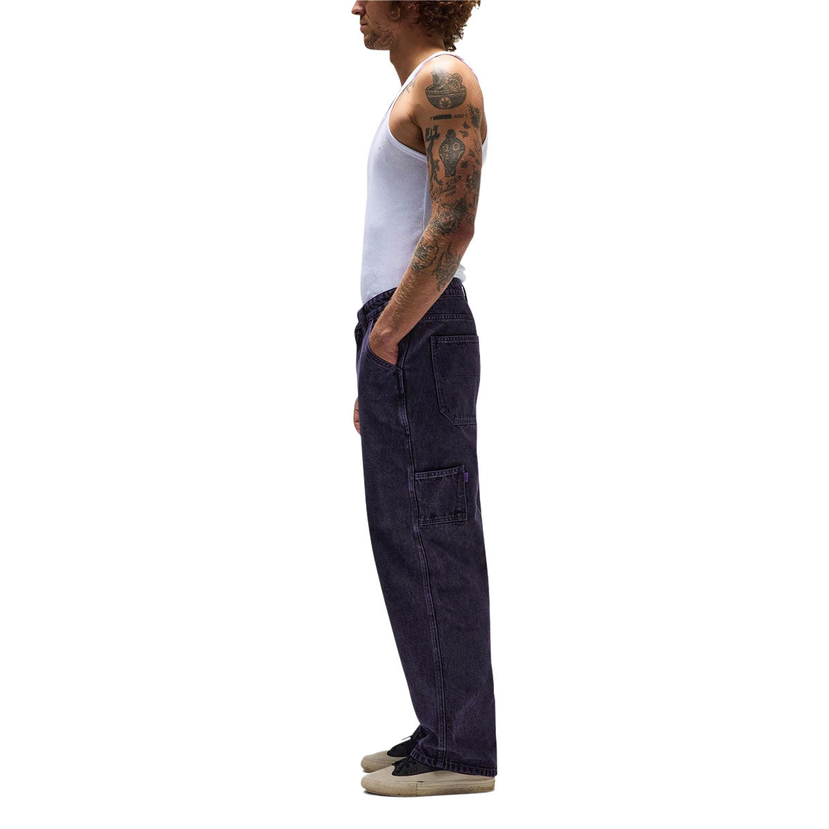 Former Distend Denim Jeans - Washed Purple image 4