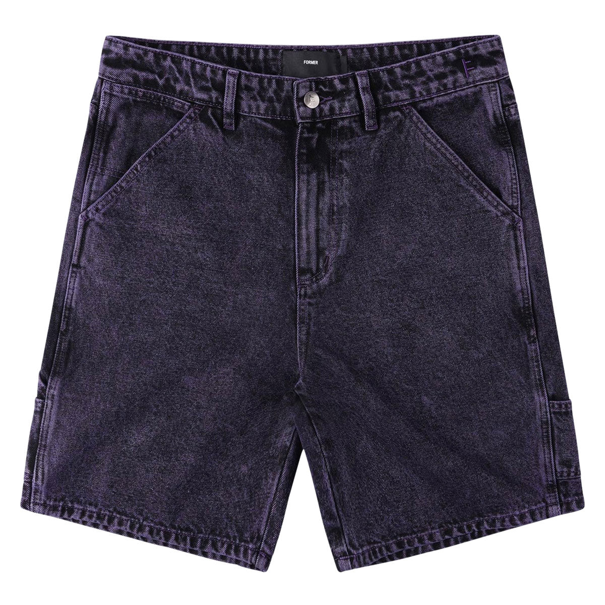 Former Distend Denim Walk Shorts - Washed Purple image 1