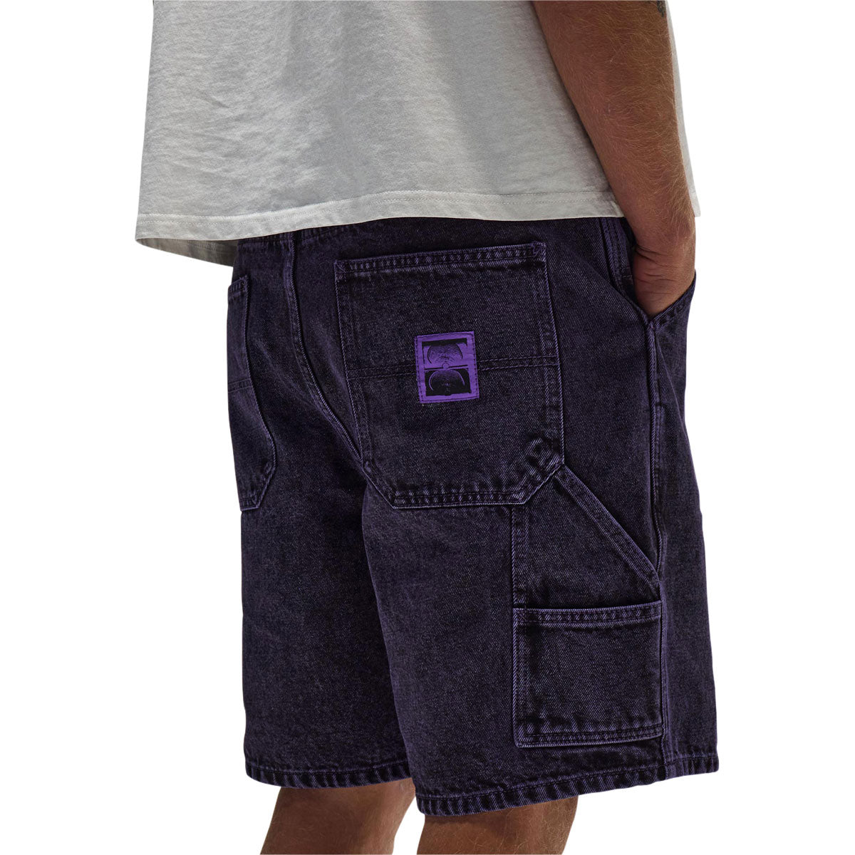 Former Distend Denim Walk Shorts - Washed Purple image 4