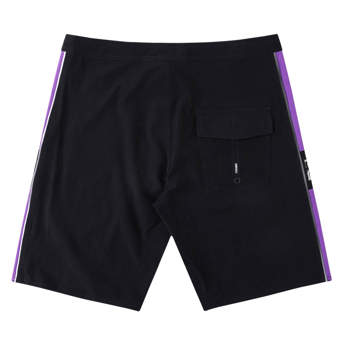 Former Team 20 Boardshorts - Black/Purple image 2