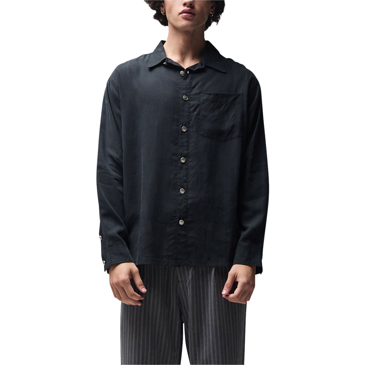 Former Vivian Illusion Long Sleeve Shirt - Black image 1