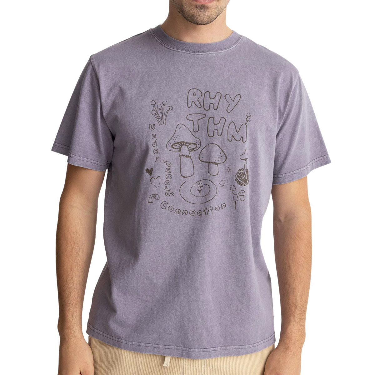Rhythm Underground Vintage T-Shirt - Purple image 2