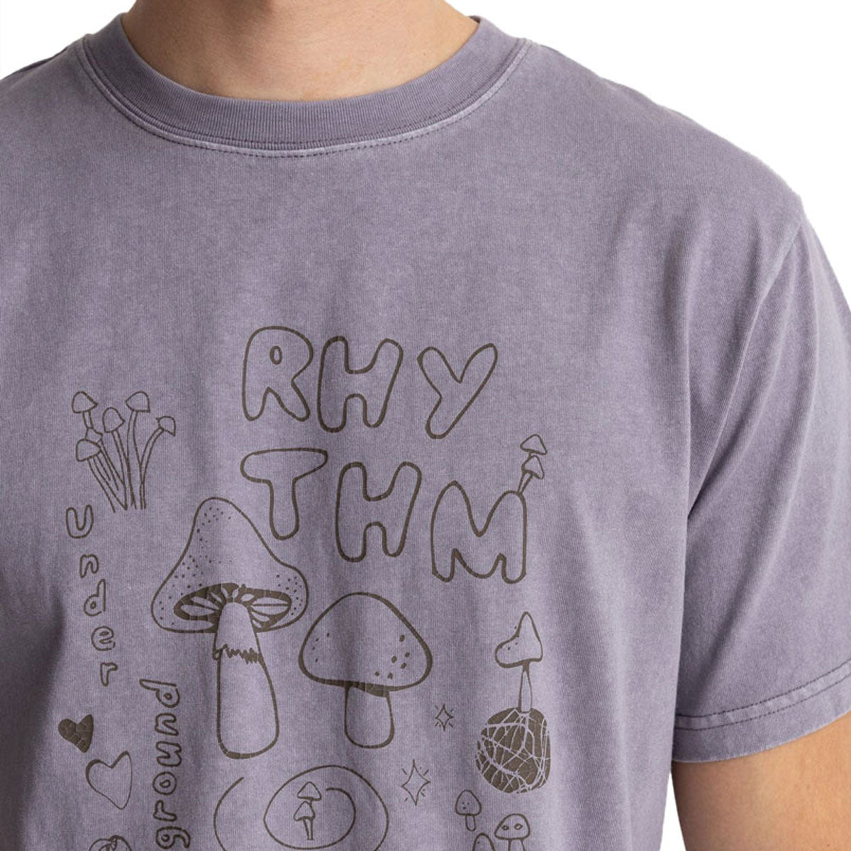 Rhythm Underground Vintage T-Shirt - Purple image 4
