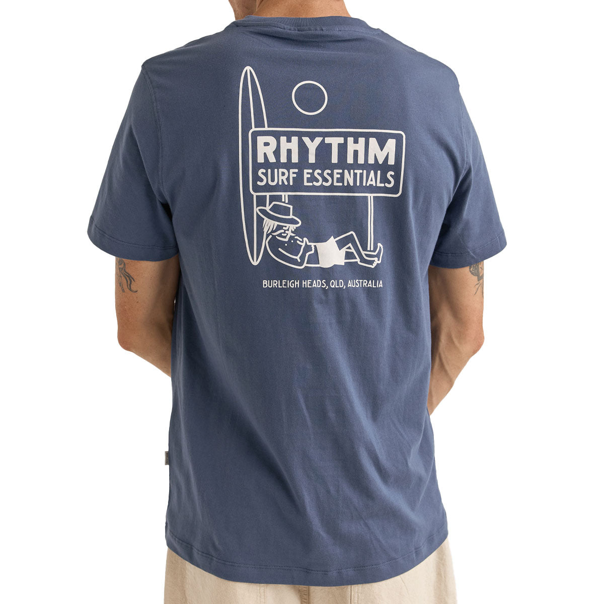 Rhythm Siesta T-Shirt - Navy image 4