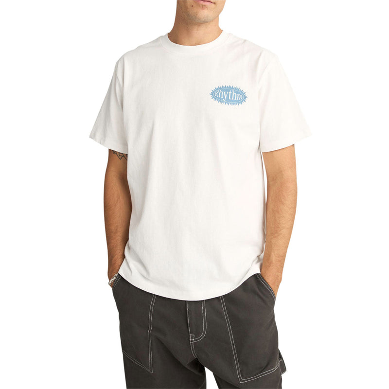 Rhythm Ritmo Printed Vintage T-Shirt - Vintage White
