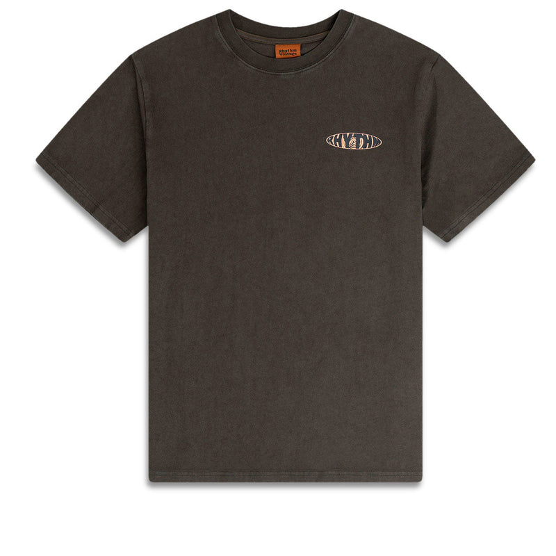 Rhythm Sound Printed Vintage T-Shirt - Black
