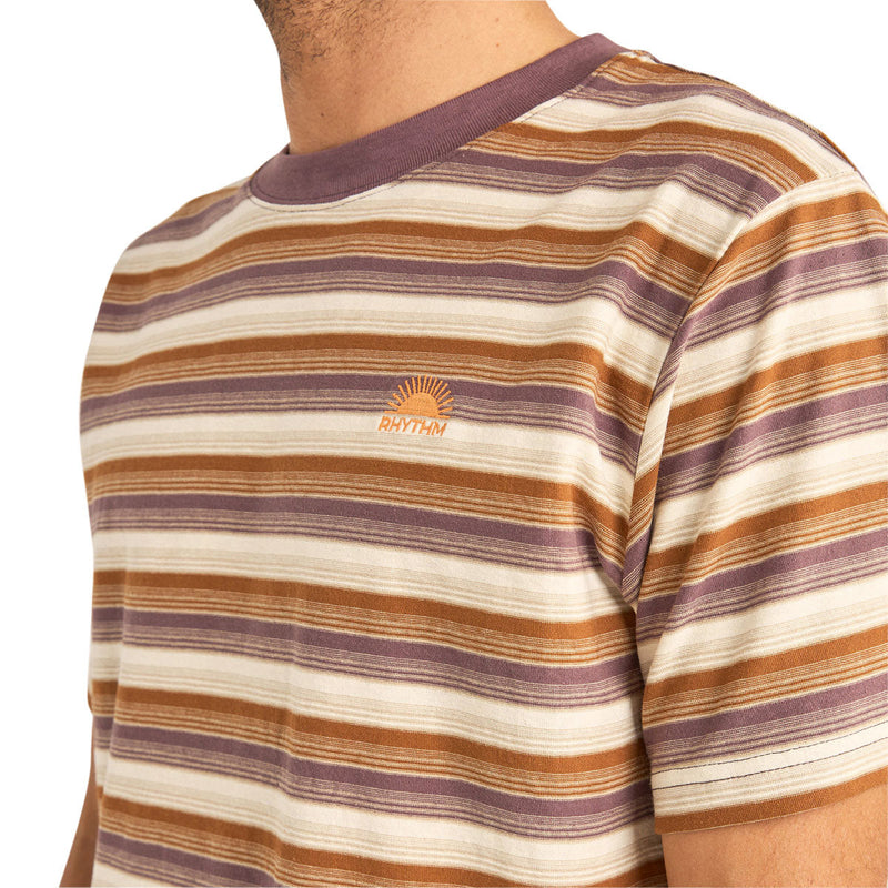 Rhythm Vintage Stripe T-Shirt - Cedar