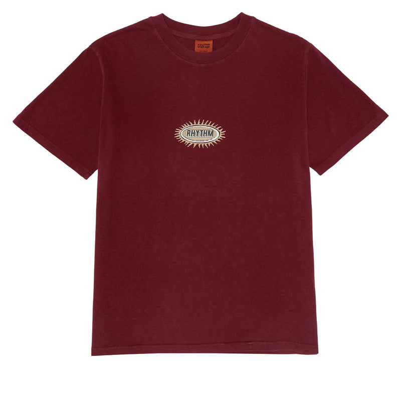 Rhythm Ellipse Sun T-Shirt - Merlot
