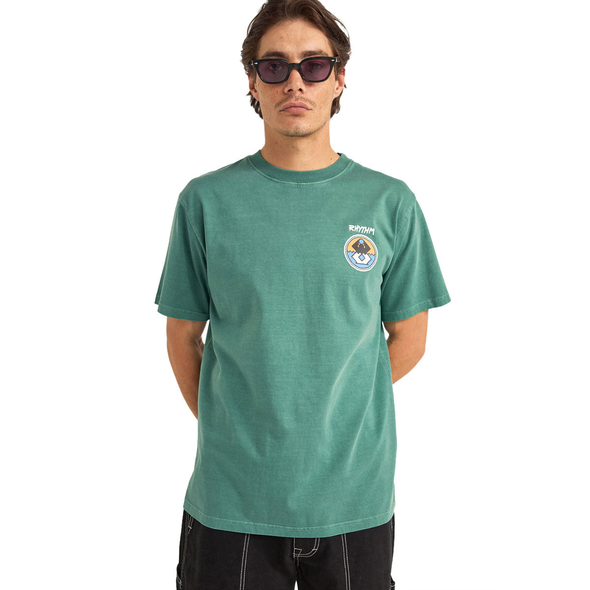 Rhythm Channel T-Shirt - Vintage Green – Daddies Board Shop