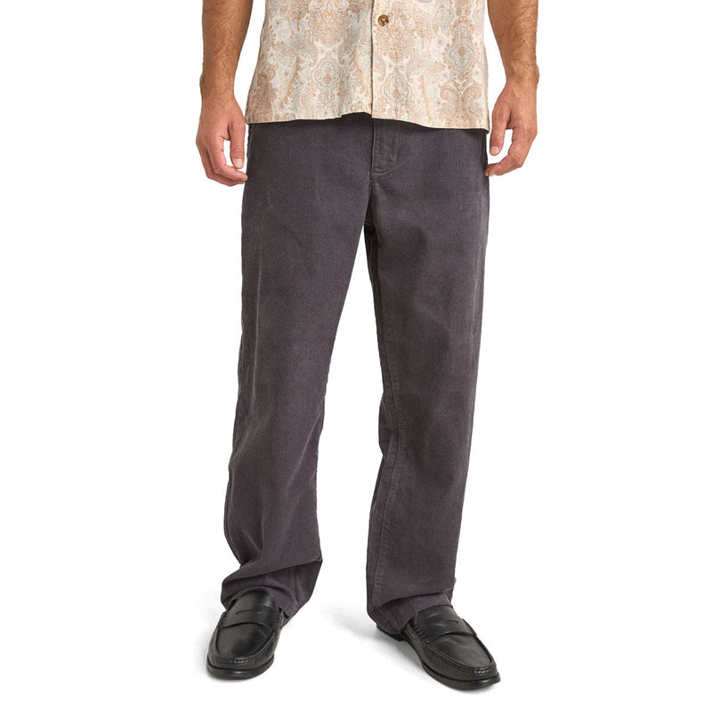 Rhythm Cord Trouser Pants - Charcoal