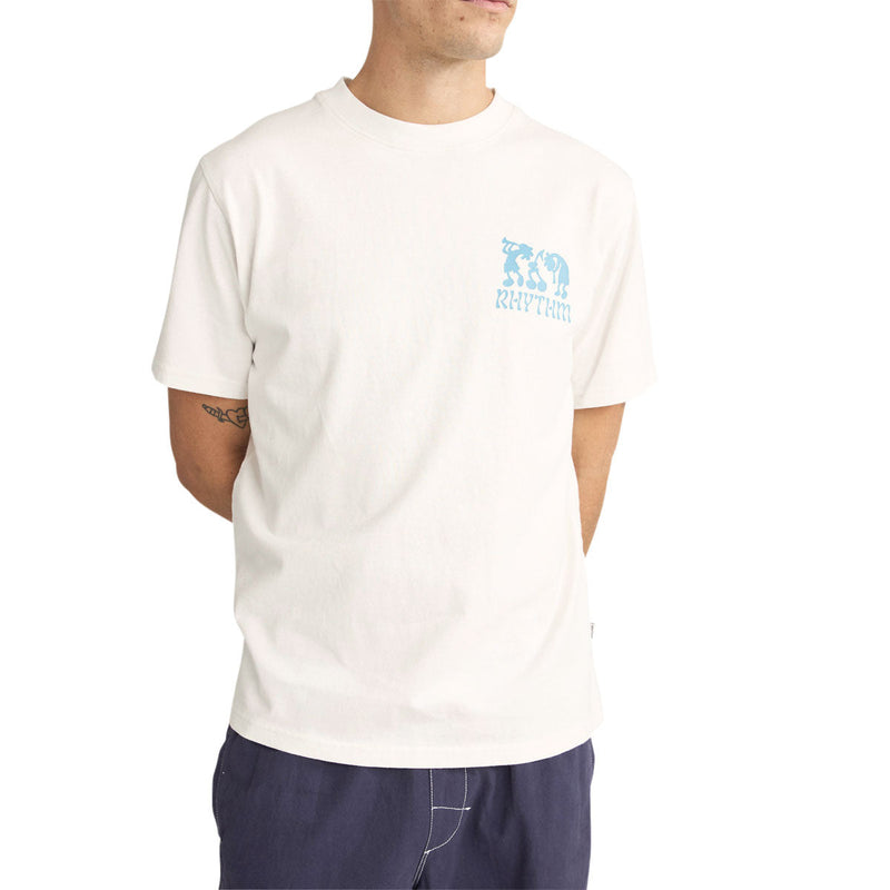 Rhythm Cosmic Dance T-Shirt - Vintage White