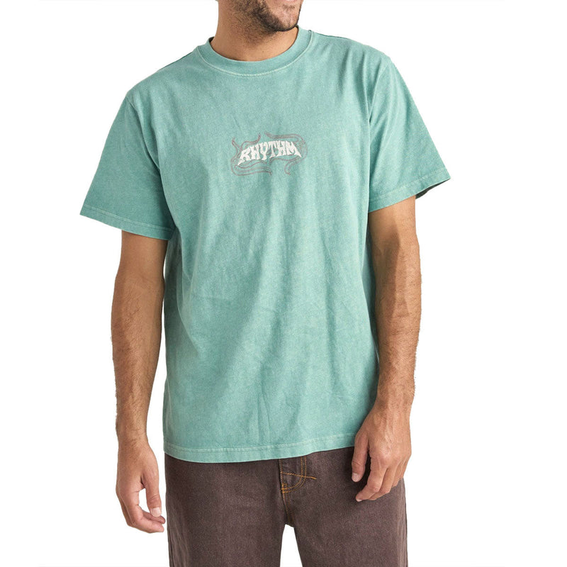 Rhythm Dos Soles Vintage T-Shirt - Green