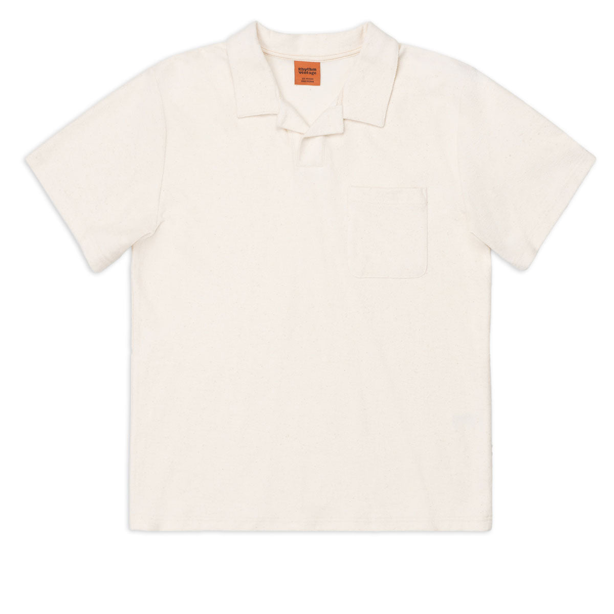 Rhythm Vintage Terry Polo Shirt - Natural 2025 image 4
