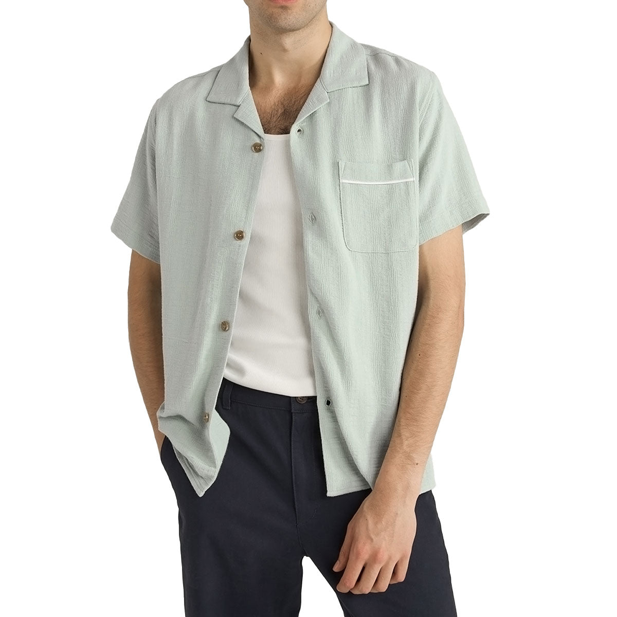 Rhythm Daytona Shirt - Teal image 1
