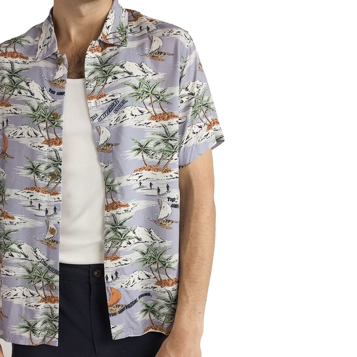 Rhythm Tropical Shirt - Mist image 3