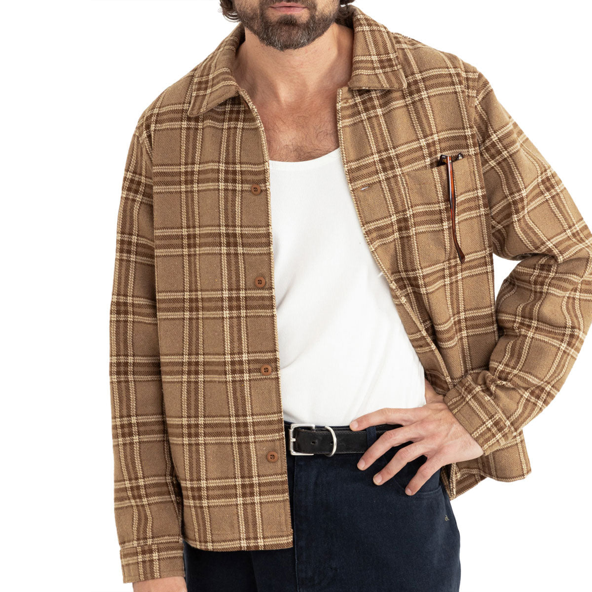 Rhythm Chuck Long Sleeve Shirt - Tobacco image 2