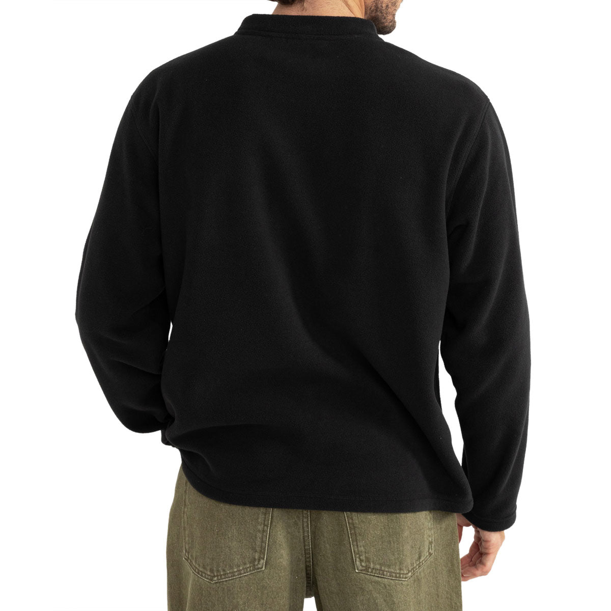 Rhythm Awake Polar Fleece Sweatshirt - Black image 2