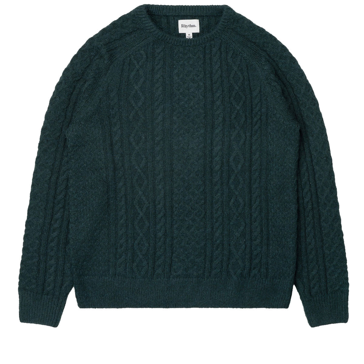 Rhythm Mohair Fishermans Knit Sweater - Pine image 1