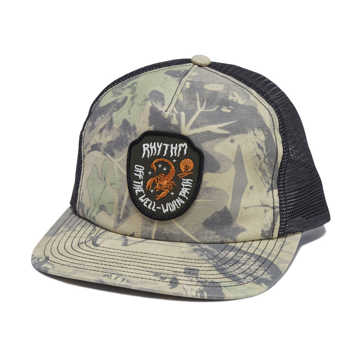 Rhythm Real Tree Trucker Hat - Tree Camo image 1