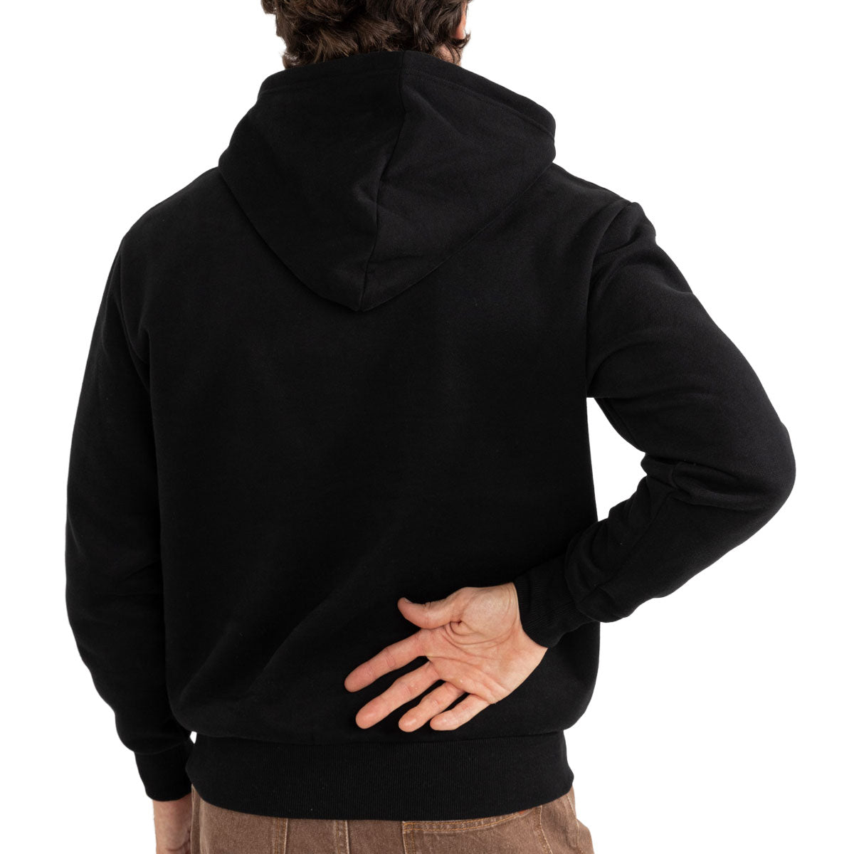 Rhythm Grange Fleece Hoodie - Black image 3