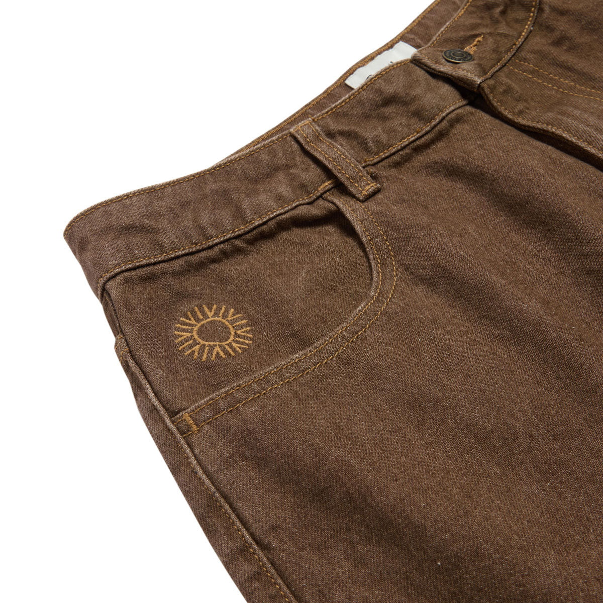 Rhythm Sundowner Denim Jeans - Tobacco image 5