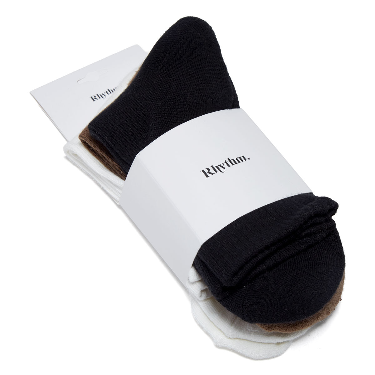 Rhythm Neutral 3 Pack Of Socks - Multi image 2