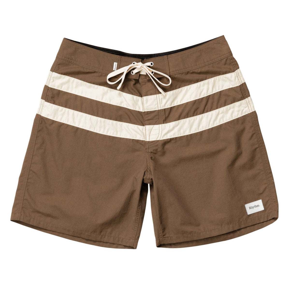 Rhythm Twin Fin Boardshorts - Earth image 1