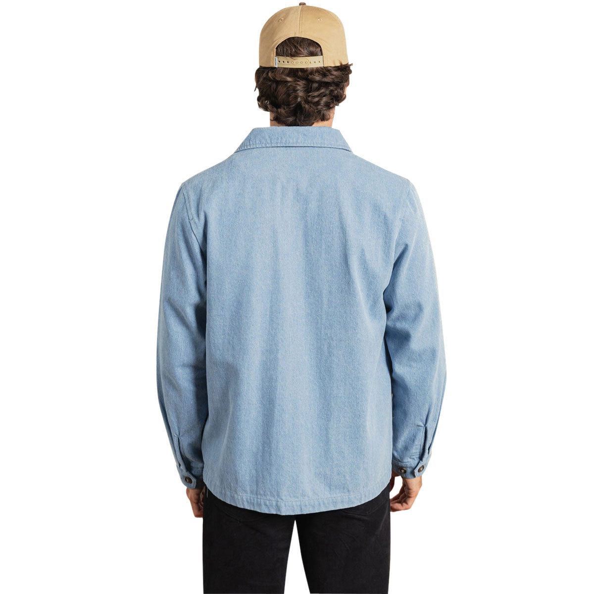 Rhythm Arguam Long Sleeve Over Shirt - Stone Blue image 2