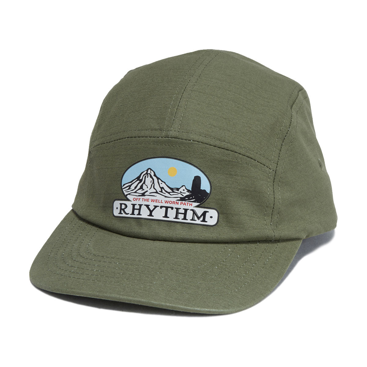 Rhythm Back Country 5 Panel Hat - Olive image 1