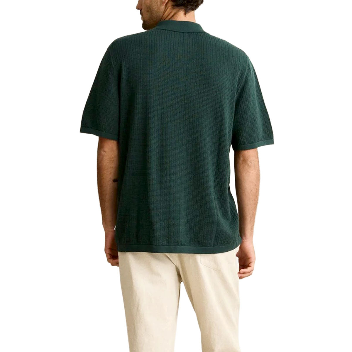 Rhythm Textured Knit Shirt - Forest image 2