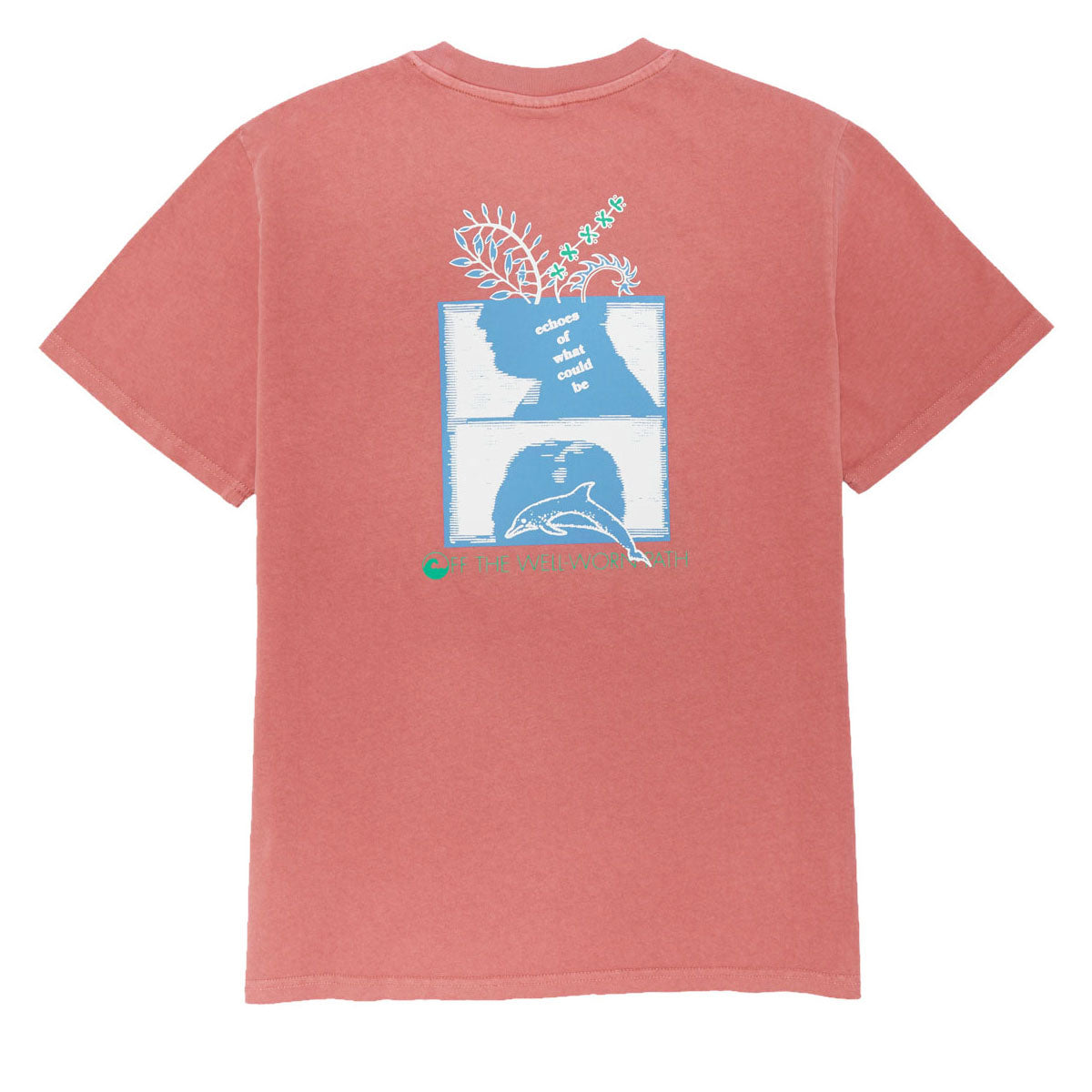 Rhythm Echoes Vintage T-Shirt - Dusty Rose image 1