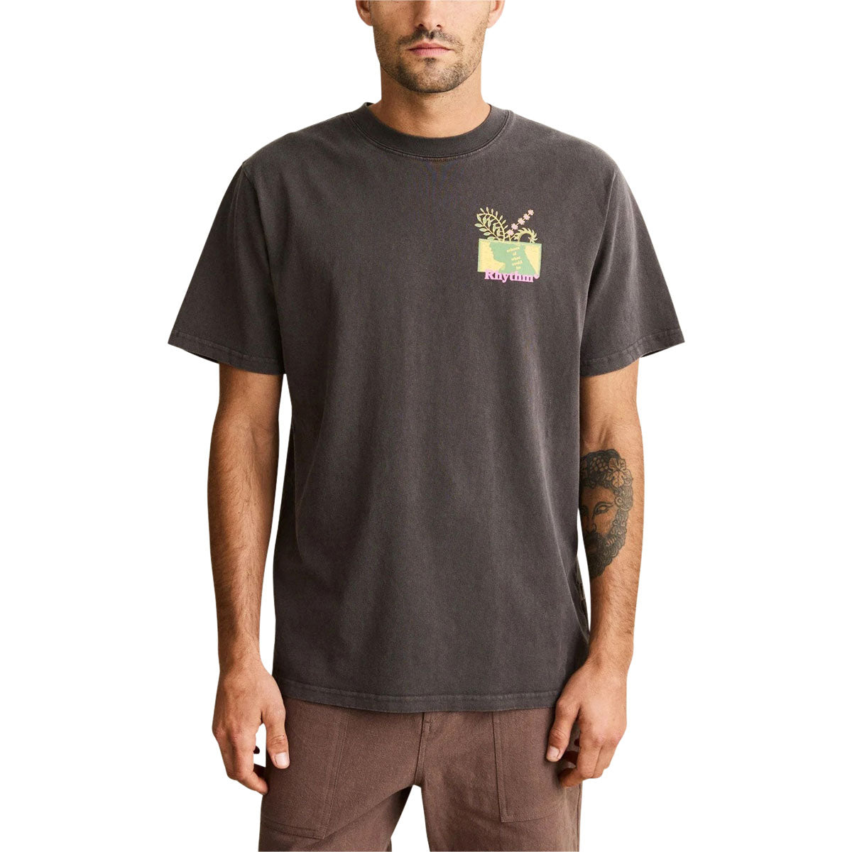 Rhythm Echoes Vintage T-Shirt - Vintage Black image 3