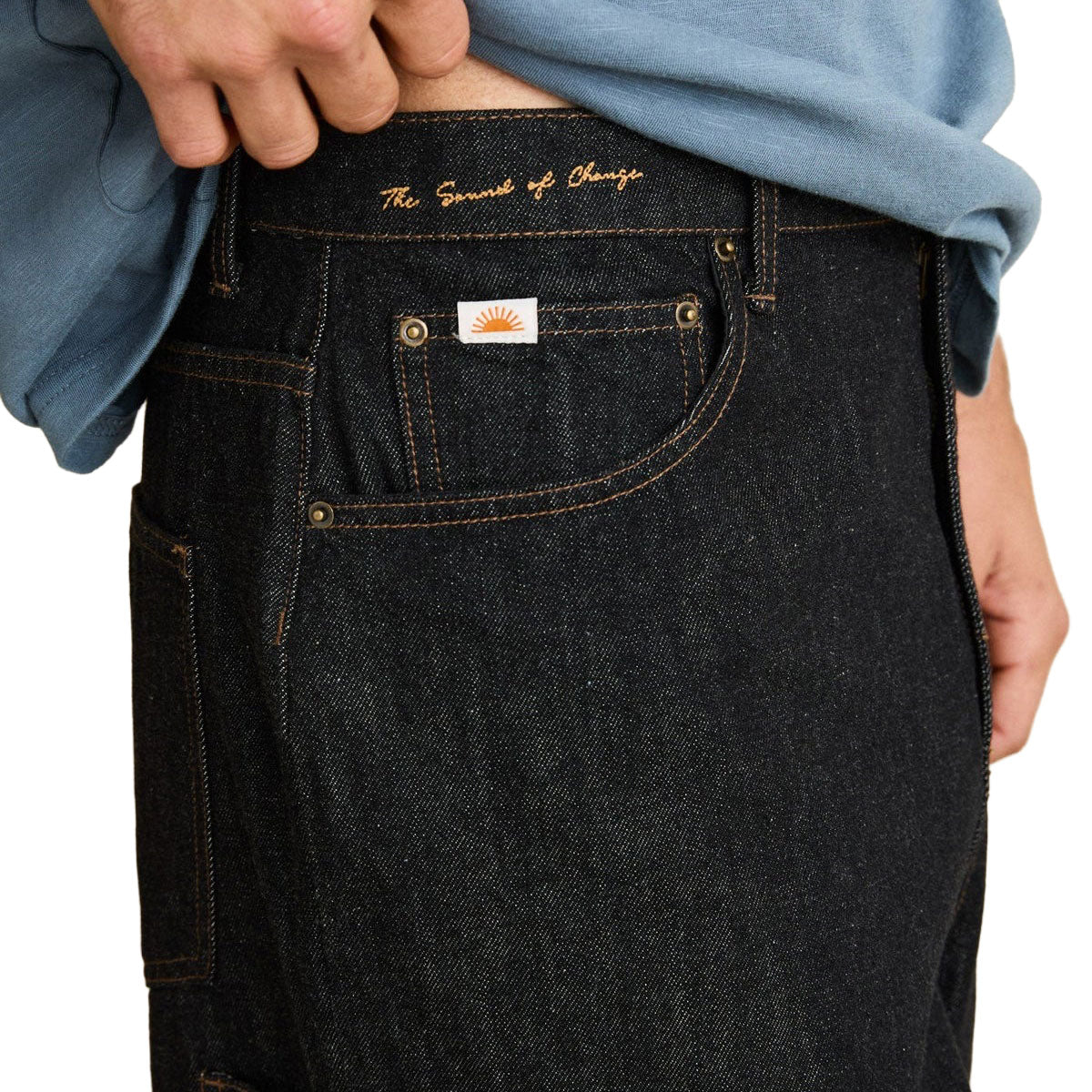 Rhythm Toby Denim Shorts - Midnight image 4