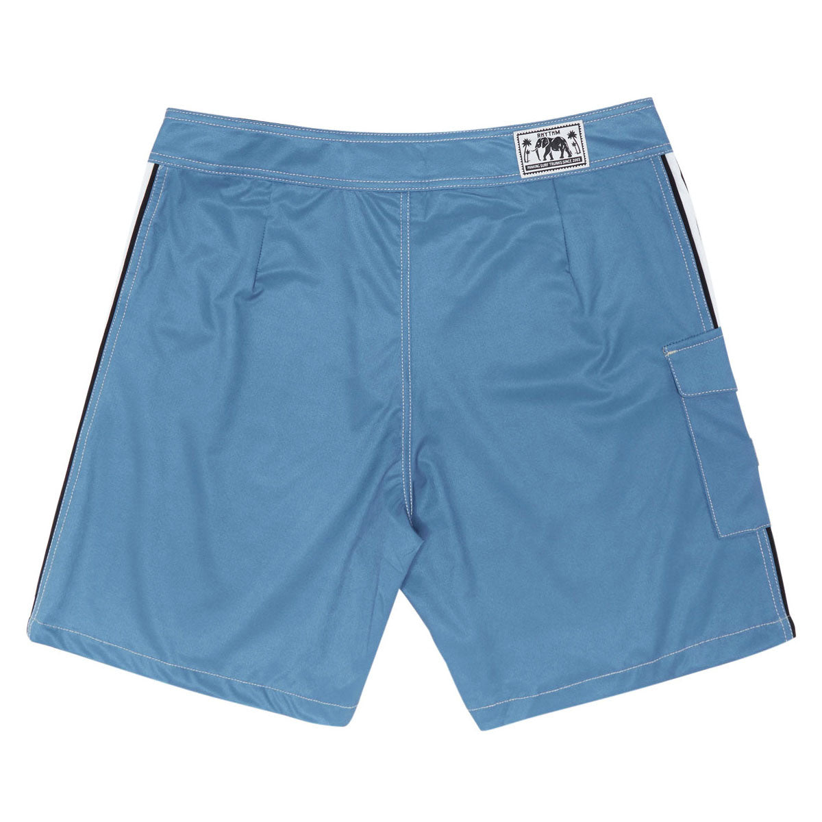 Rhythm Panel Stripe Boardshorts - Mineral Blue image 2