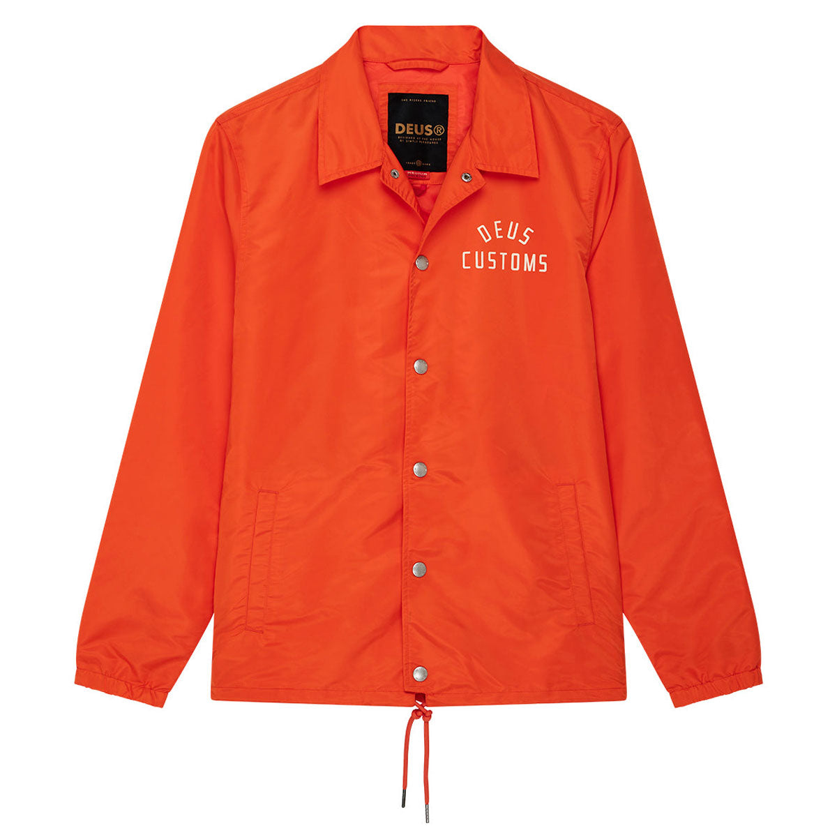Deus Ex Machina Engineer Nylon Coach Jacket - Tangerine Tango – Daddies Board Sh